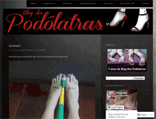 Tablet Screenshot of blogdospodolatras.com